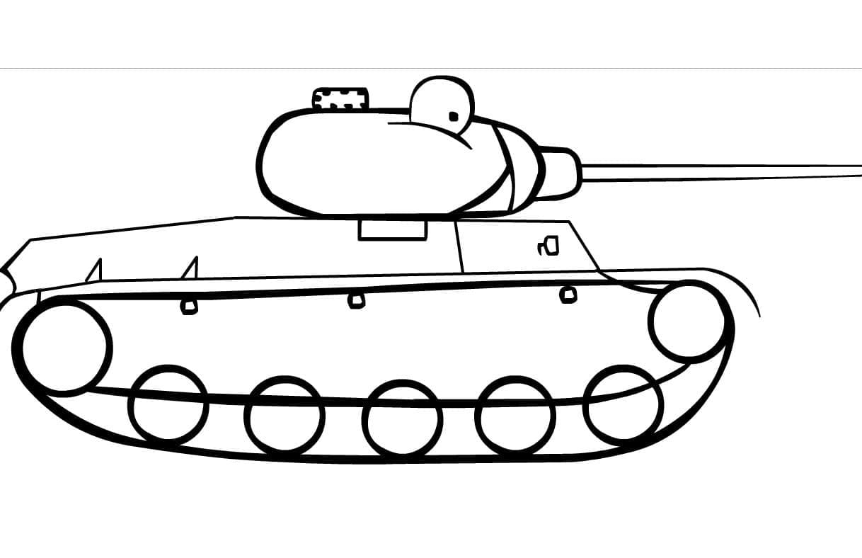 Dibujo para colorear: Tanque (Transporte) #192631 - Dibujos para Colorear e Imprimir Gratis
