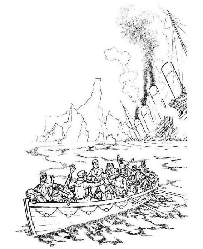 Dibujo gratuito Titanic #201916 de la coleccion Transporte para imprimir