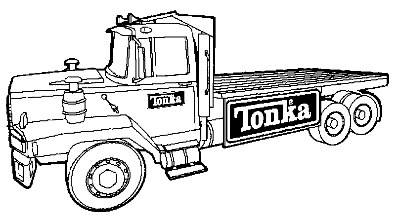 Dibujo para colorear: Tonka (Transporte) #144545 - Dibujos para Colorear e Imprimir Gratis