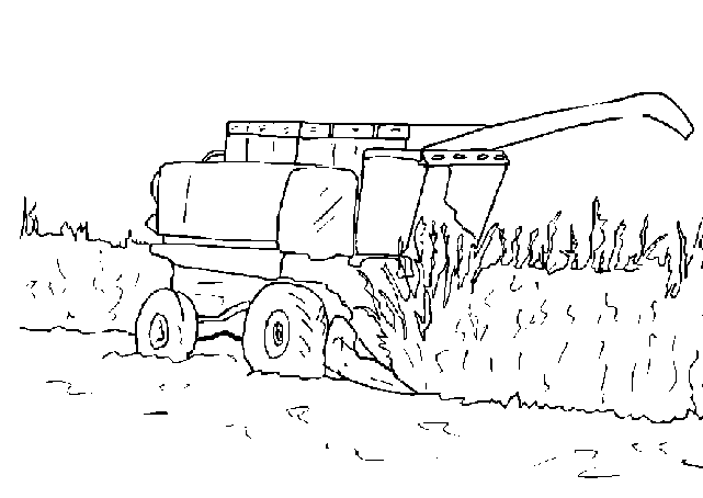 Dibujo para colorear: Tractor (Transporte) #141947 - Dibujos para Colorear e Imprimir Gratis