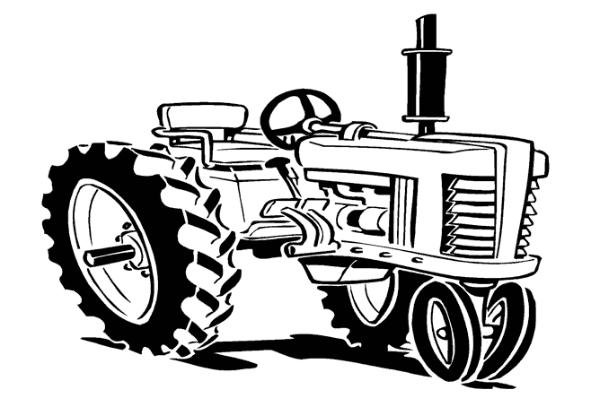 Dibujo para colorear: Tractor (Transporte) #141994 - Dibujos para Colorear e Imprimir Gratis