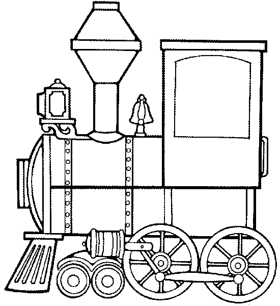 Dibujo para colorear: Train / Locomotive (Transporte) #135068 - Dibujos para Colorear e Imprimir Gratis