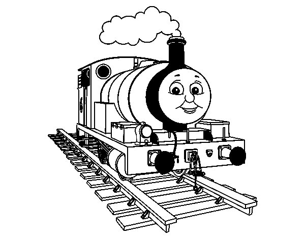 Dibujo para colorear: Train / Locomotive (Transporte) #135070 - Dibujos para Colorear e Imprimir Gratis