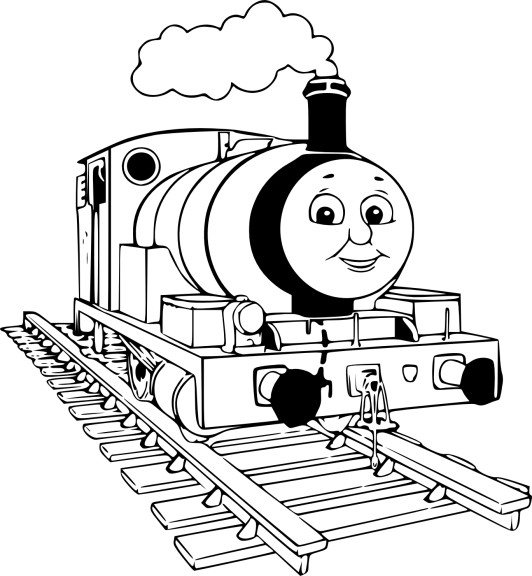 Dibujo para colorear: Train / Locomotive (Transporte) #135073 - Dibujos para Colorear e Imprimir Gratis