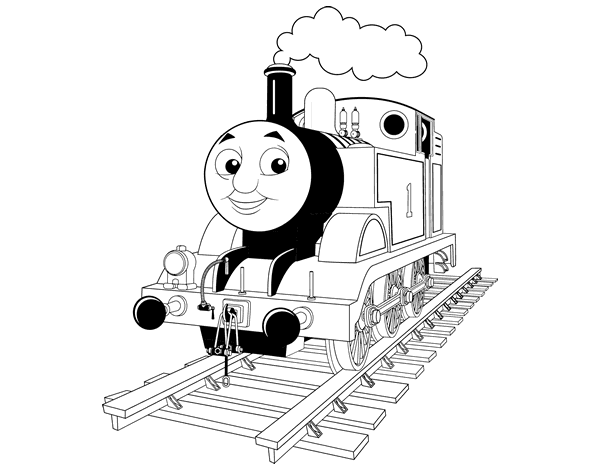 Dibujo para colorear: Train / Locomotive (Transporte) #135076 - Dibujos para Colorear e Imprimir Gratis