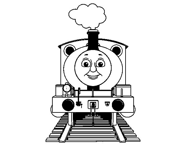 Dibujo para colorear: Train / Locomotive (Transporte) #135102 - Dibujos para Colorear e Imprimir Gratis