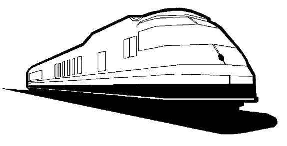 Dibujo para colorear: Train / Locomotive (Transporte) #135117 - Dibujos para Colorear e Imprimir Gratis