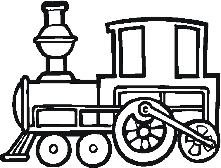 Dibujo para colorear: Train / Locomotive (Transporte) #135188 - Dibujos para Colorear e Imprimir Gratis