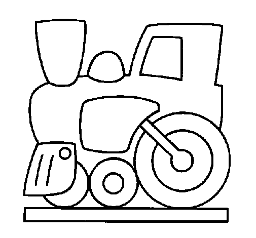 Dibujo para colorear: Train / Locomotive (Transporte) #135196 - Dibujos para Colorear e Imprimir Gratis