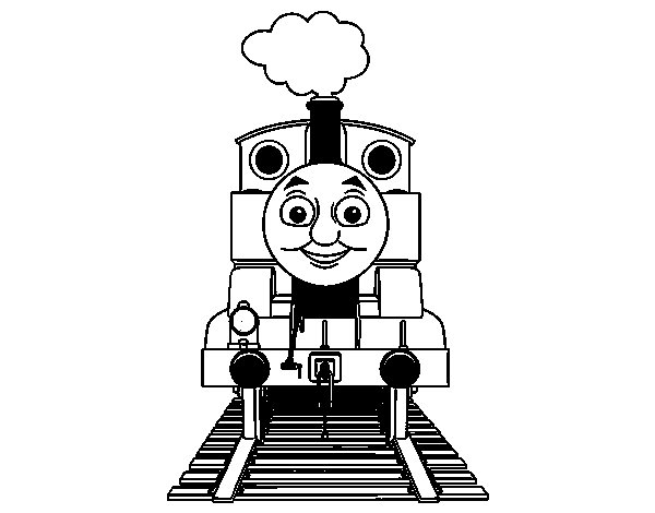 Dibujo para colorear: Train / Locomotive (Transporte) #135254 - Dibujos para Colorear e Imprimir Gratis