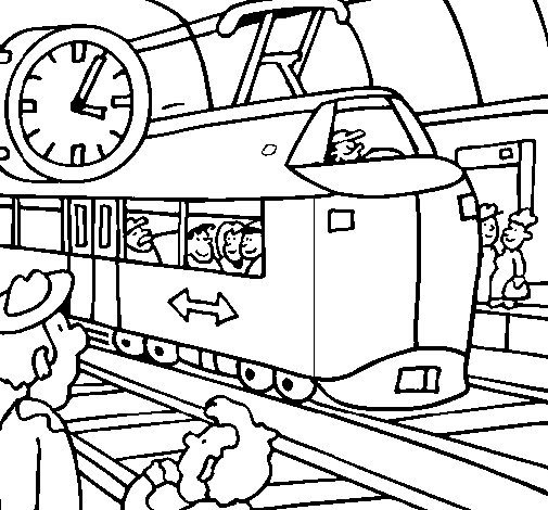 Dibujo gratuito Tranvía #145434 de la coleccion Transporte para imprimir