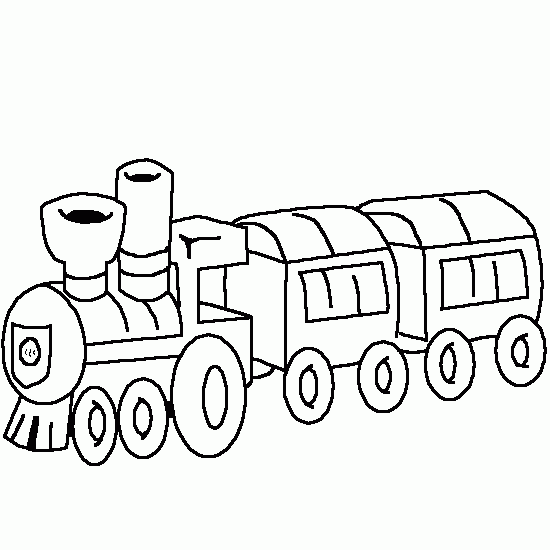 Dibujo gratuito Tren / Locomotora #135131 de la coleccion Transporte para imprimir