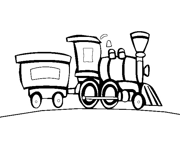 Dibujo gratuito Tren / Locomotora #135175 de la coleccion Transporte para imprimir