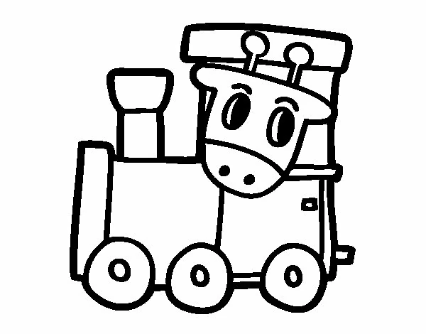 Dibujo gratuito Tren / Locomotora #135195 de la coleccion Transporte para imprimir