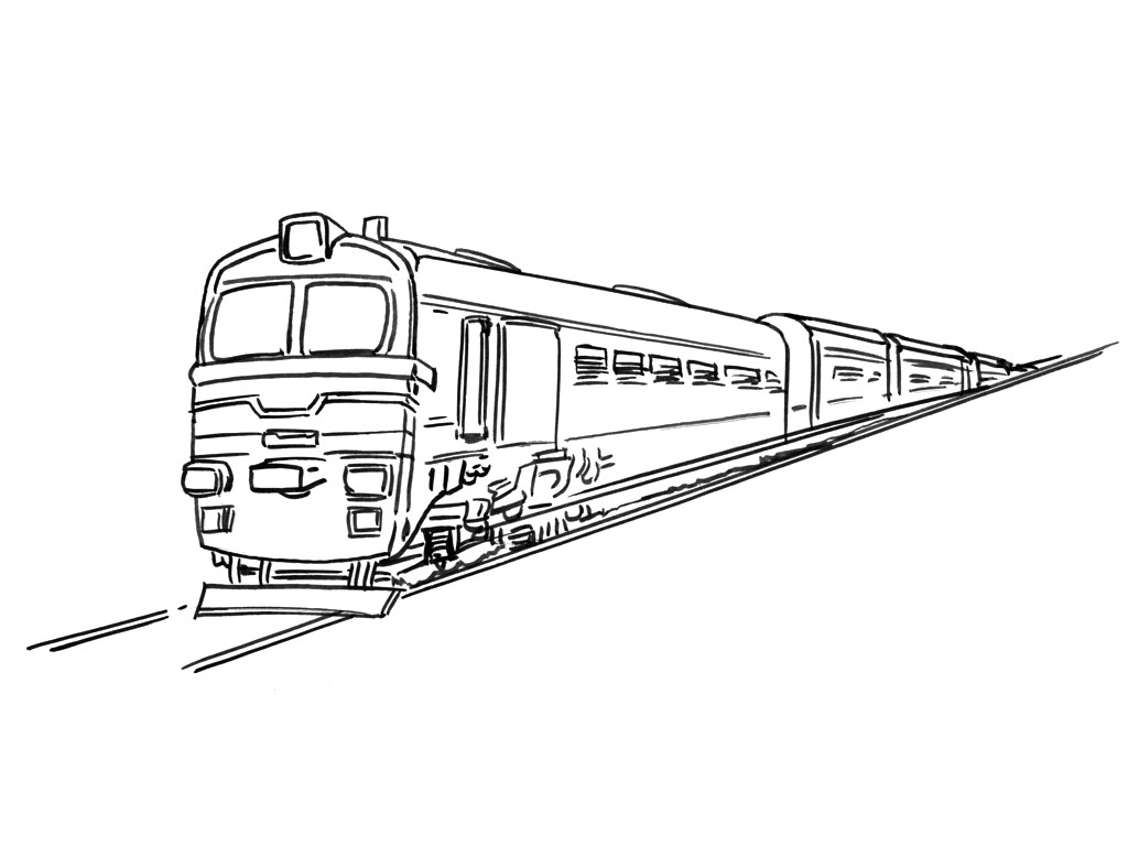 Dibujo gratuito Tren / Locomotora #135237 de la coleccion Transporte para imprimir Dibujo gratuito Tren / Locomotora #135237 de la coleccion Transporte para imprimir