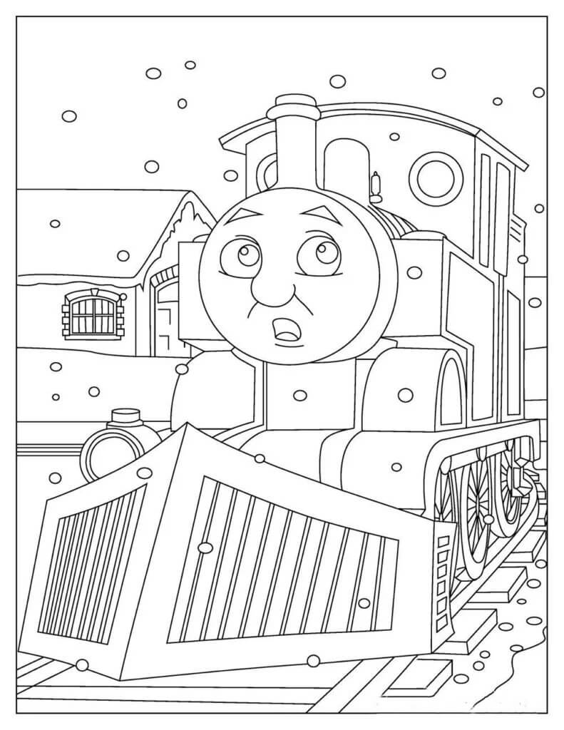 Dibujo gratuito Tren / Locomotora #180630 de la coleccion Transporte para imprimir