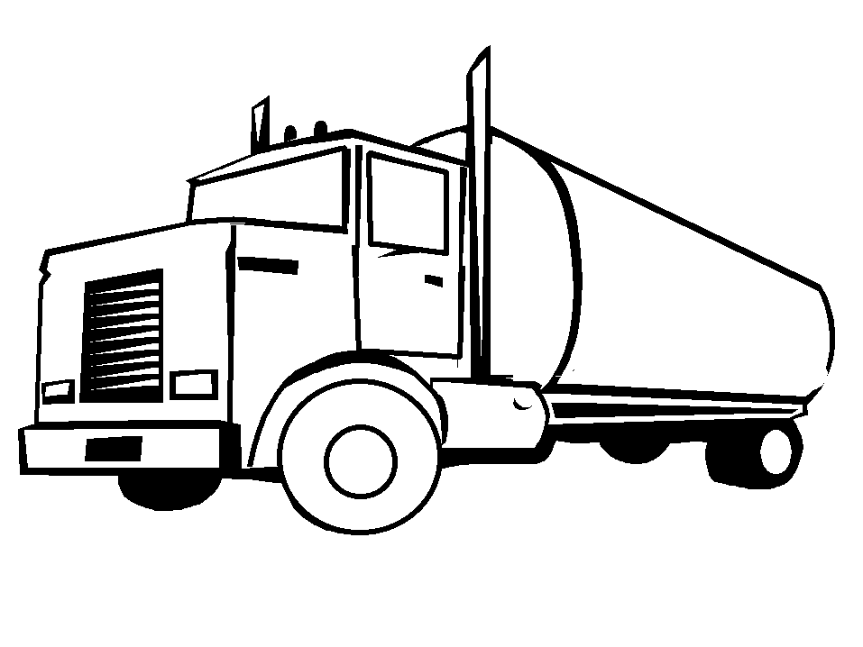 Dibujo para colorear: Truck (Transporte) #135536 - Dibujos para Colorear e Imprimir Gratis