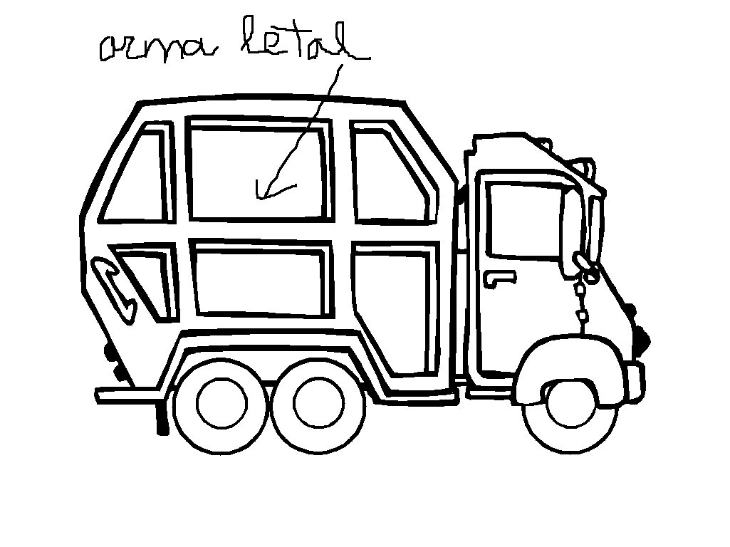 Dibujo para colorear: Truck (Transporte) #135651 - Dibujos para Colorear e Imprimir Gratis