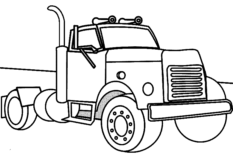 Dibujo para colorear: Truck (Transporte) #135653 - Dibujos para Colorear e Imprimir Gratis