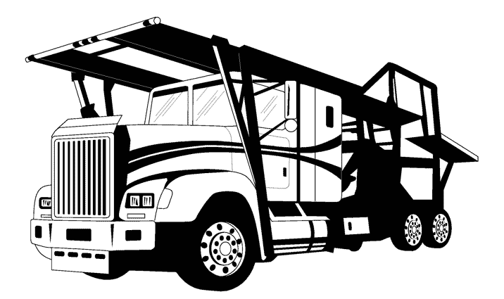 Dibujo para colorear: Truck (Transporte) #135723 - Dibujos para Colorear e Imprimir Gratis