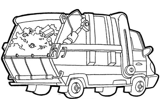 Dibujo para colorear: Truck (Transporte) #135732 - Dibujos para Colorear e Imprimir Gratis
