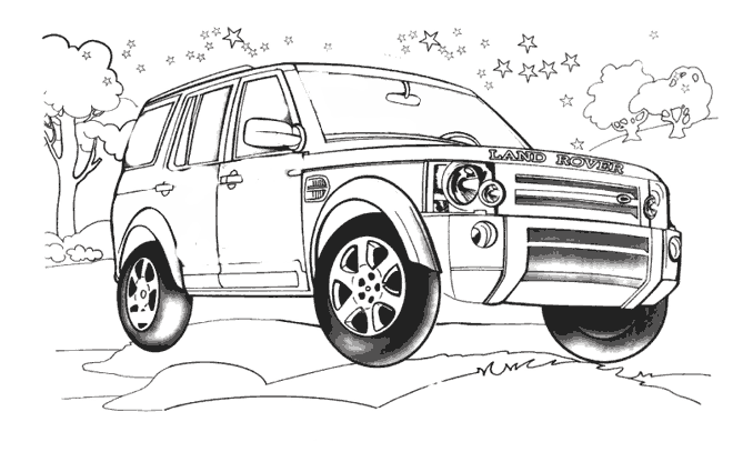 Dibujo gratuito Vehículos 4x4 #145931 de la coleccion Transporte para imprimir