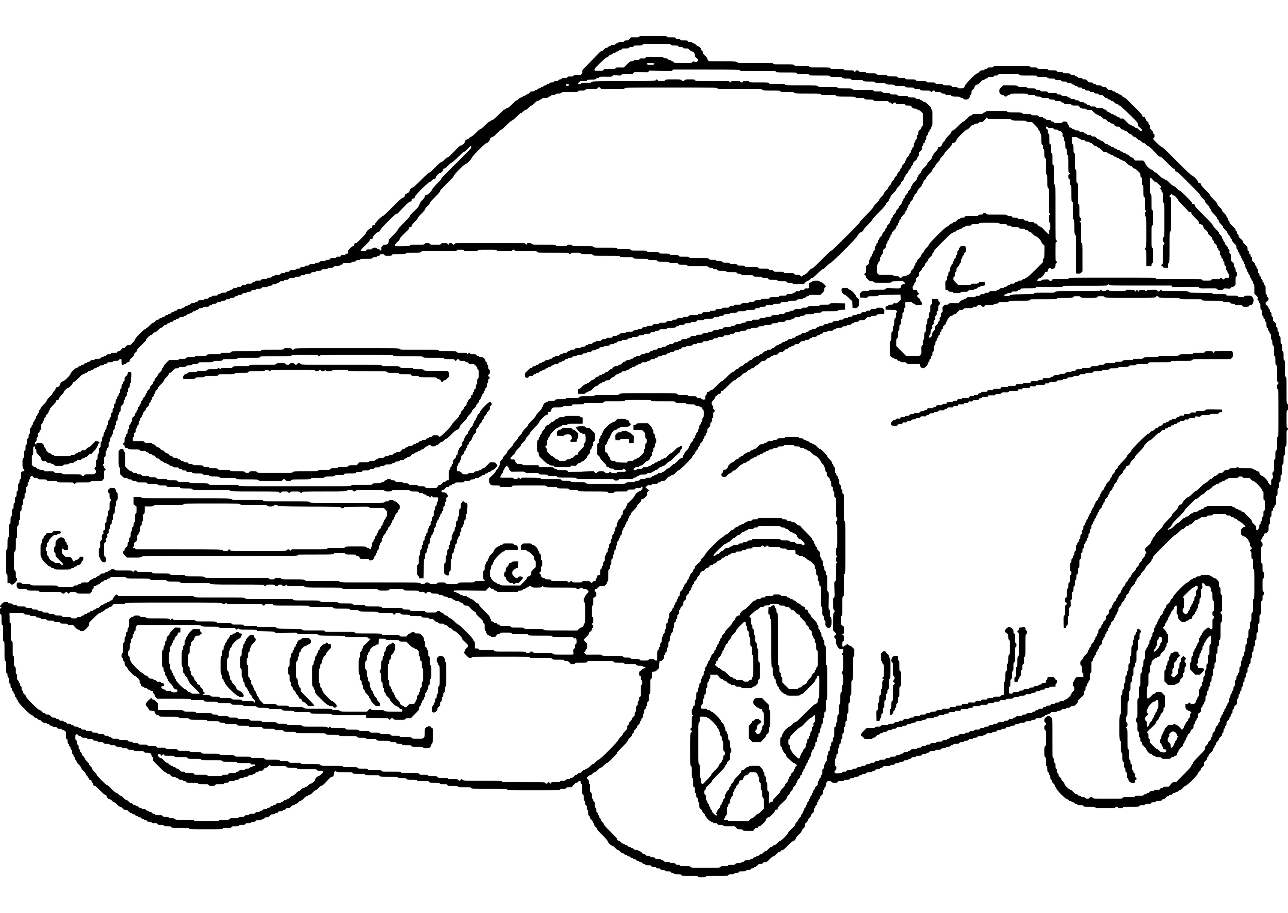 Dibujo para colorear: Vehículos 4x4 (Transporte) #146033 - Dibujos para Colorear e Imprimir Gratis
