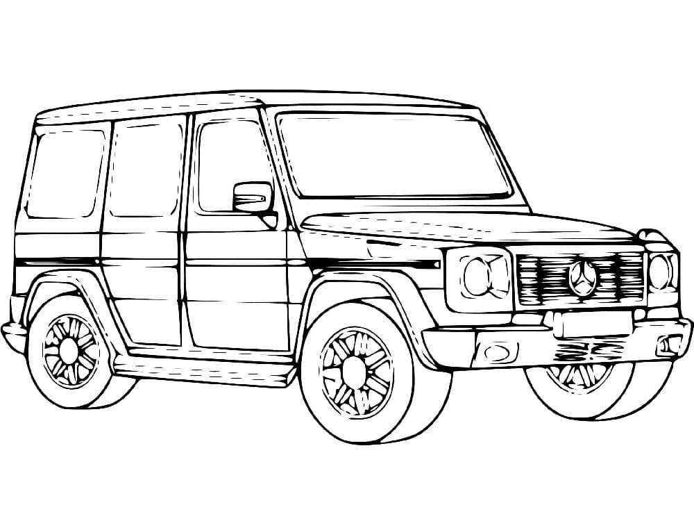 Dibujo gratuito Vehículos 4x4 #180980 de la coleccion Transporte para imprimir