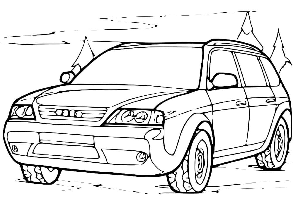 Dibujo gratuito Vehículos 4x4 #180982 de la coleccion Transporte para imprimir