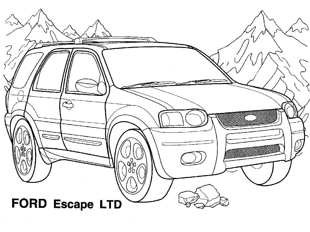 Dibujo gratuito Vehículos 4x4 #180983 de la coleccion Transporte para imprimir Dibujo gratuito Vehículos 4x4 #180983 de la coleccion Transporte para imprimir
