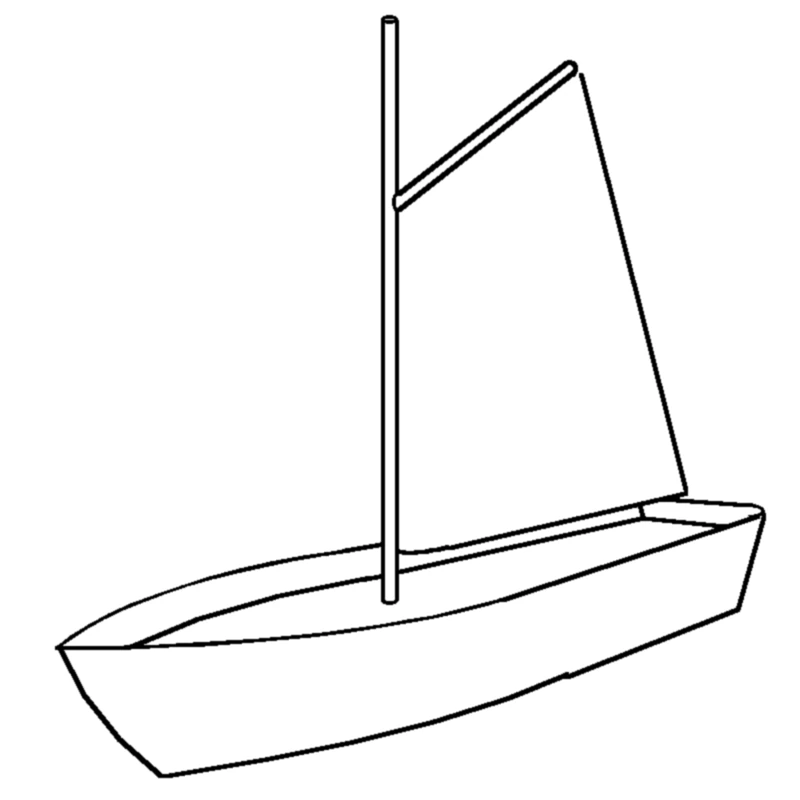 Dibujo para colorear: Velero (Transporte) #143651 - Dibujos para Colorear e Imprimir Gratis