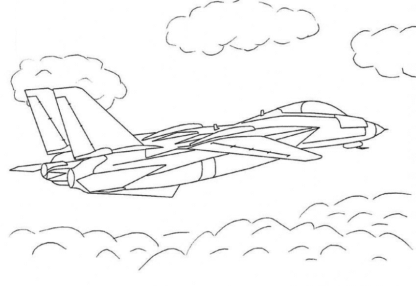 Dibujo para colorear: War Planes (Transporte) #141039 - Dibujos para Colorear e Imprimir Gratis
