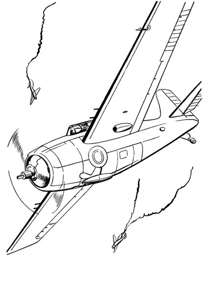 Dibujo para colorear: War Planes (Transporte) #141244 - Dibujos para Colorear e Imprimir Gratis