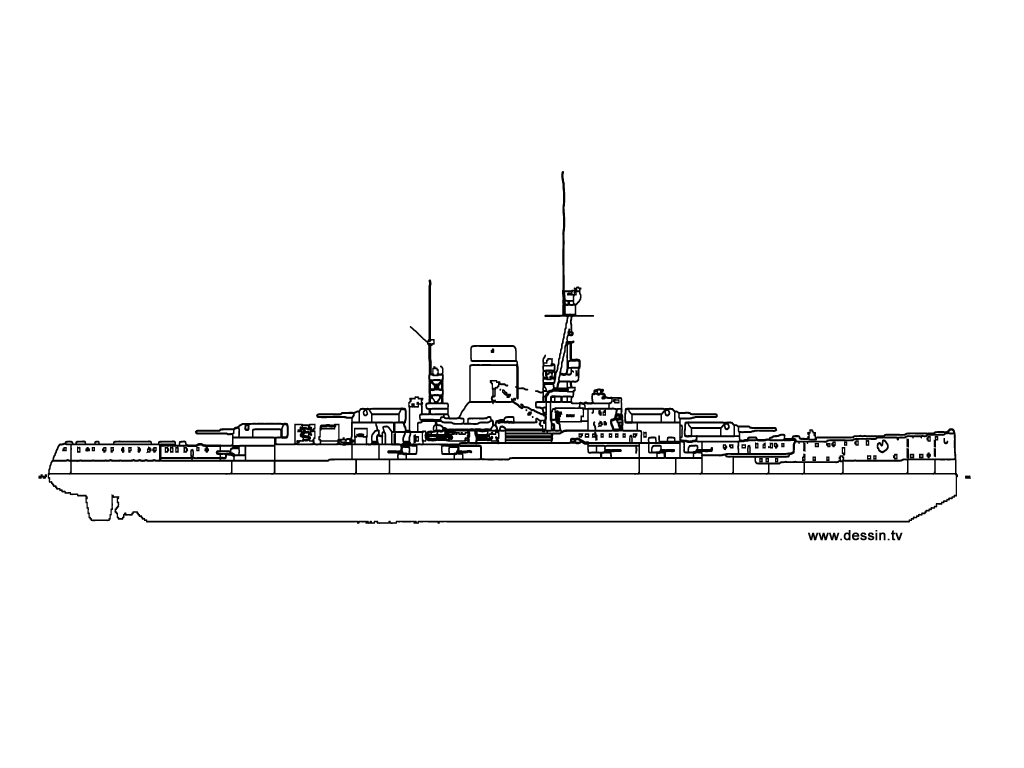 Dibujo para colorear: Warship (Transporte) #138500 - Dibujos para Colorear e Imprimir Gratis