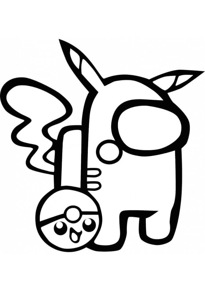 Dibujo gratuito Among Us #171891 de la coleccion Videojuegos para imprimir