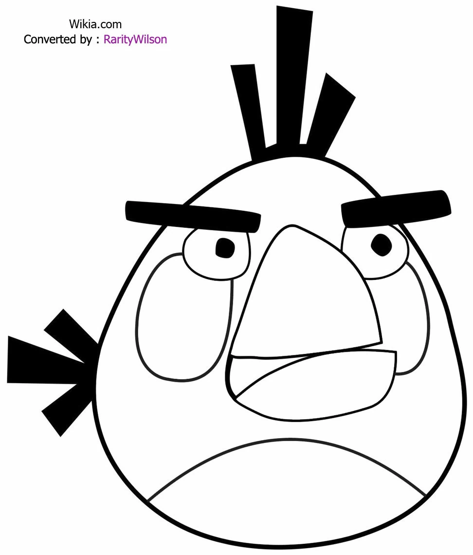 Dibujo gratuito Angry Birds #25063 de la coleccion Videojuegos para imprimir
