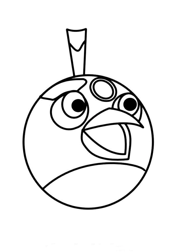 Dibujo para colorear: Angry Birds (Videojuegos) #25117 - Dibujos para Colorear e Imprimir Gratis
