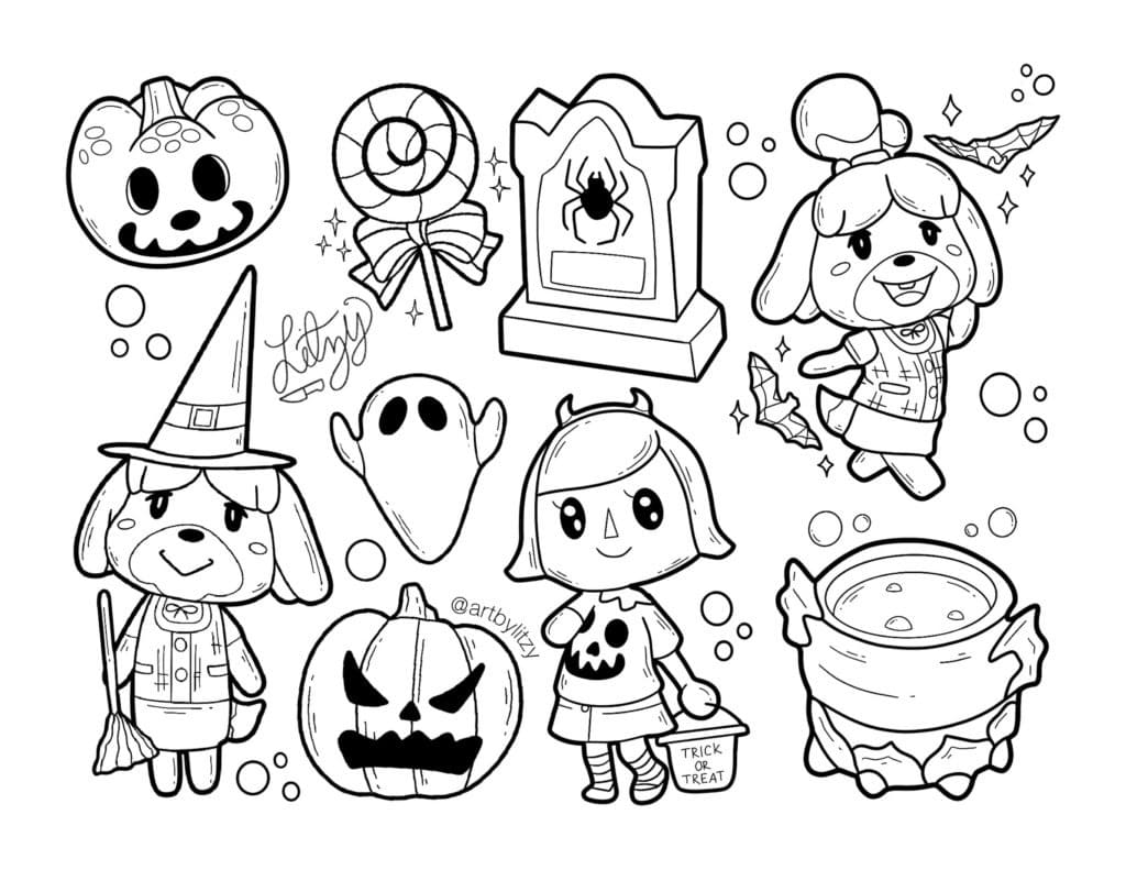 Dibujo gratuito Animal Crossing #179106 de la coleccion Videojuegos para imprimir
