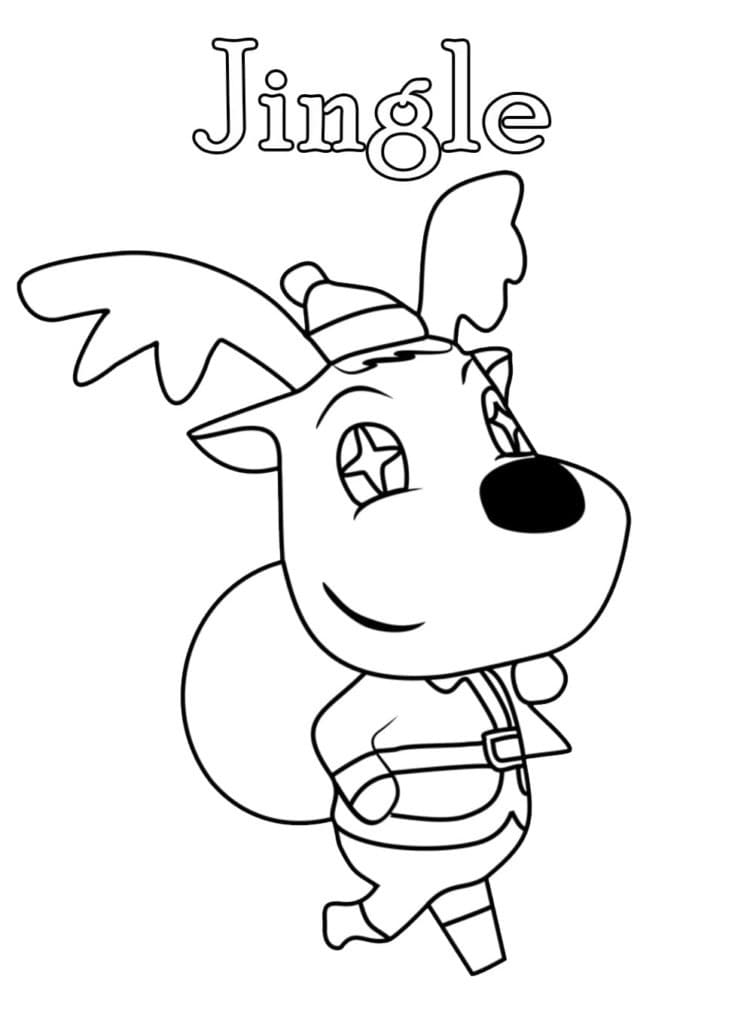 Dibujo gratuito Animal Crossing #179114 de la coleccion Videojuegos para imprimir