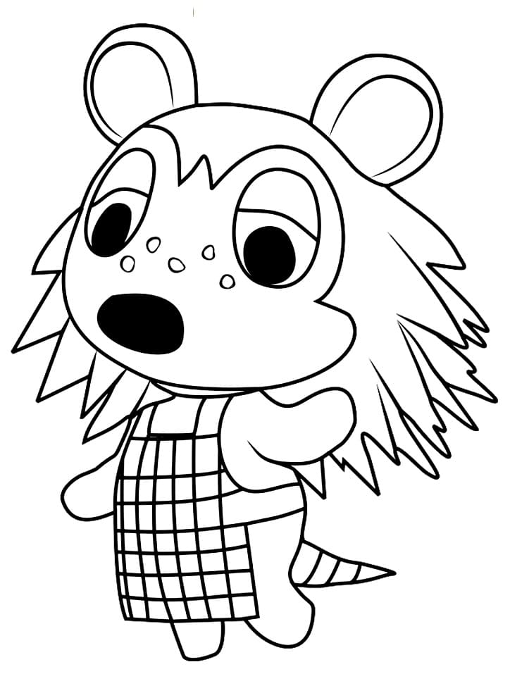 Dibujo gratuito Animal Crossing #179118 de la coleccion Videojuegos para imprimir