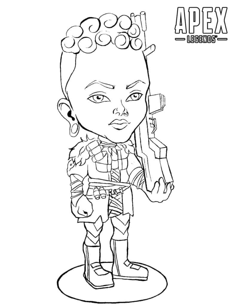 Dibujo gratuito Apex Legends #184327 de la coleccion Videojuegos para imprimir