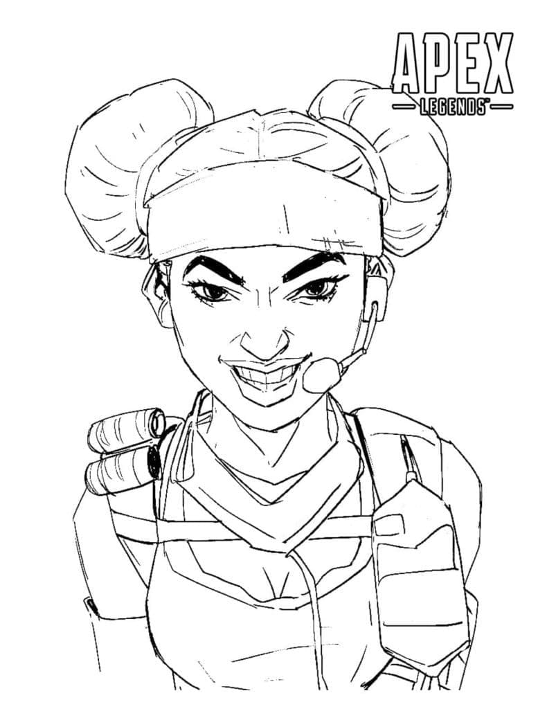 Dibujo gratuito Apex Legends #184346 de la coleccion Videojuegos para imprimir