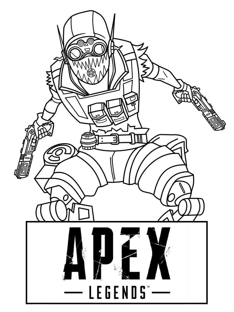 Dibujo gratuito Apex Legends #184349 de la coleccion Videojuegos para imprimir