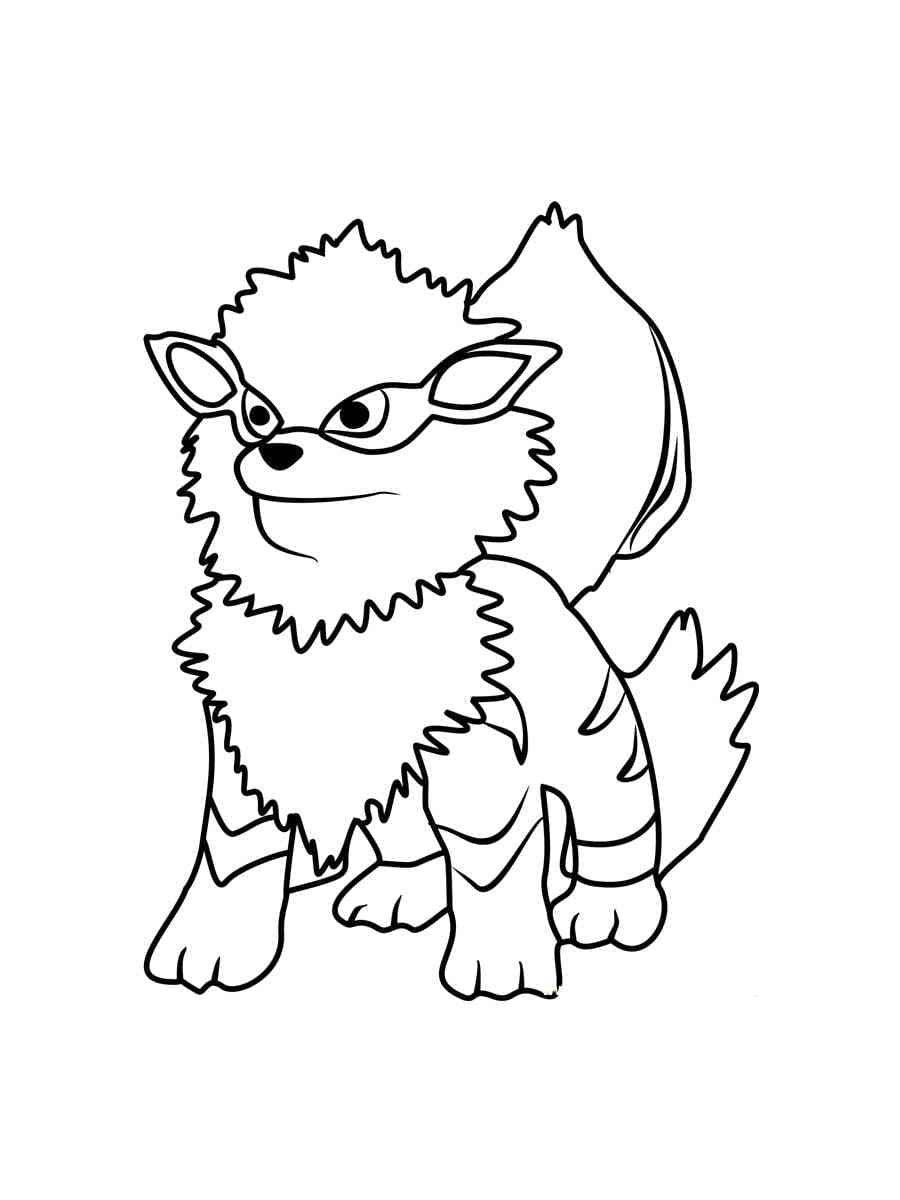 Dibujo gratuito Arcanine #181816 de la coleccion Videojuegos para imprimir