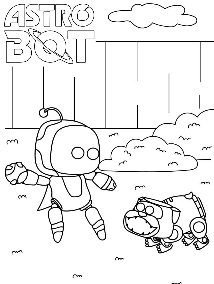 Dibujo gratuito Astro Bot #221848 de la coleccion Videojuegos para imprimir