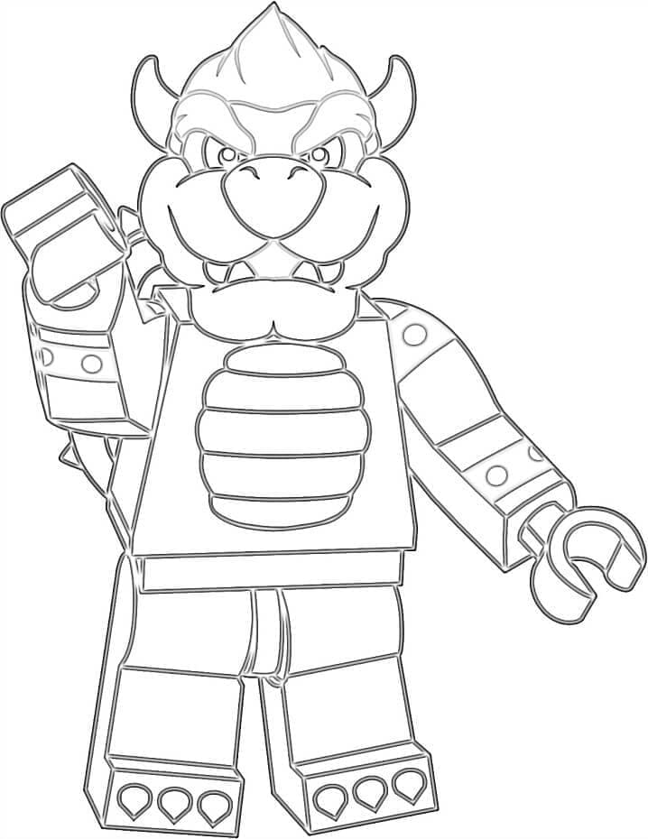 Dibujo gratuito Bowser #195984 de la coleccion Videojuegos para imprimir