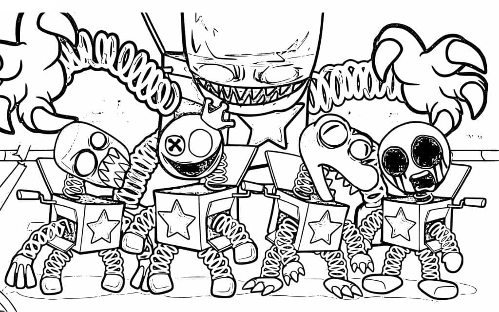 Dibujo gratuito Boxy Boo #211905 de la coleccion Videojuegos para imprimir