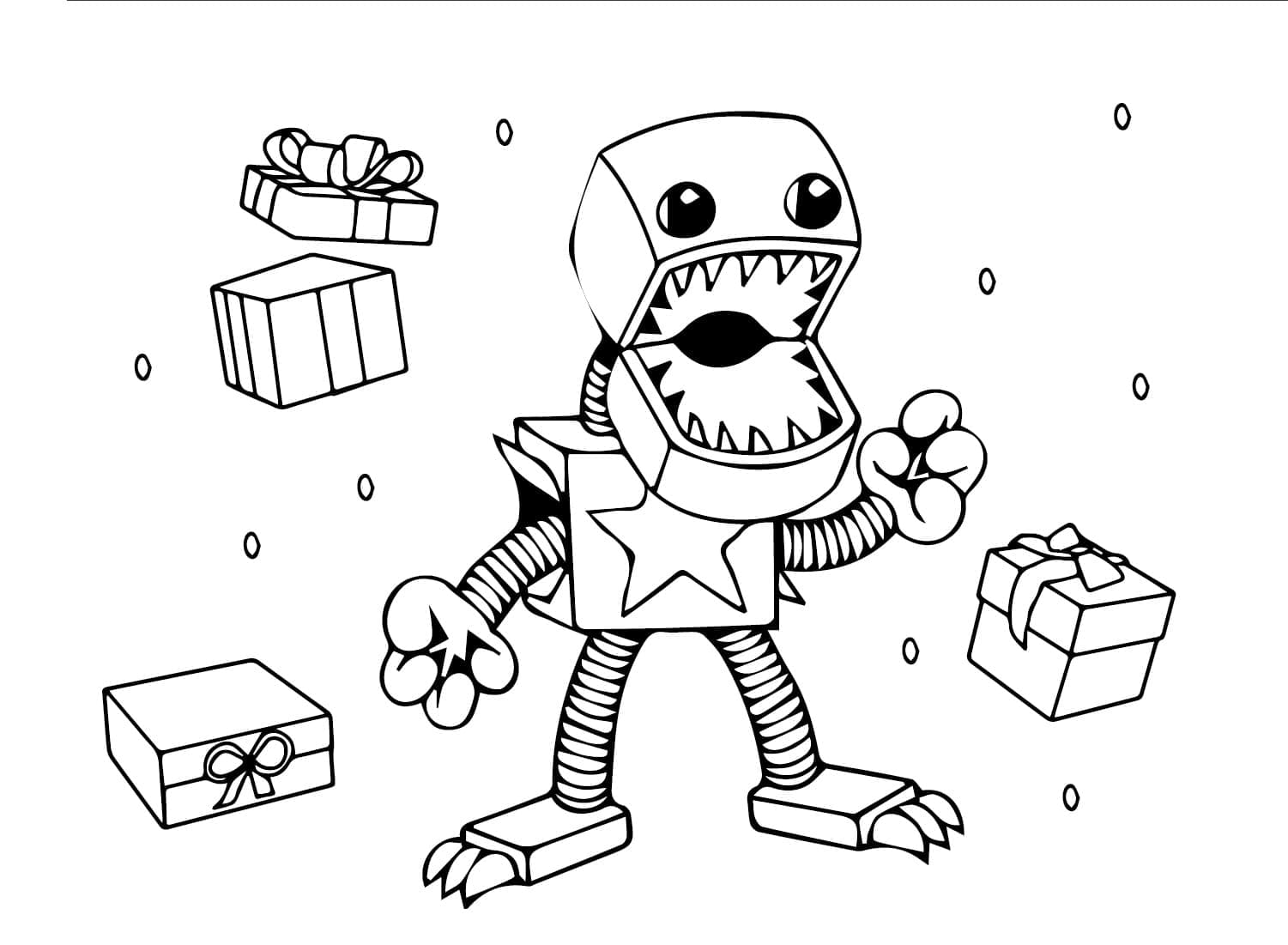 Dibujo gratuito Boxy Boo #211907 de la coleccion Videojuegos para imprimir