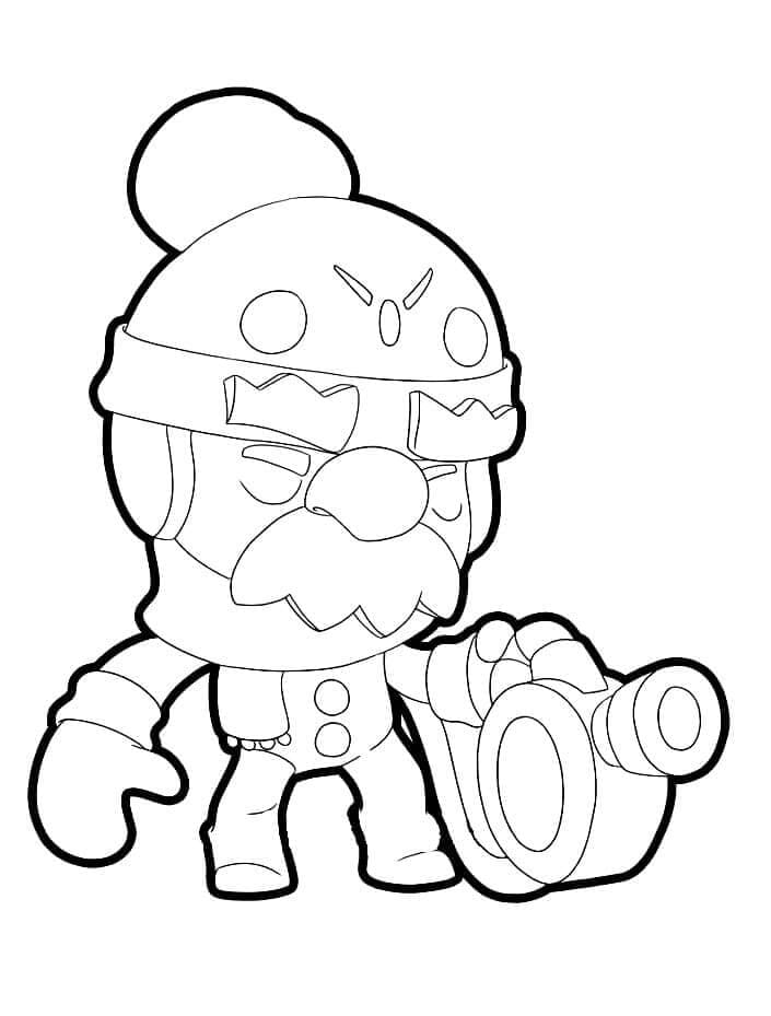 Dibujo gratuito Brawl Stars #175475 de la coleccion Videojuegos para imprimir