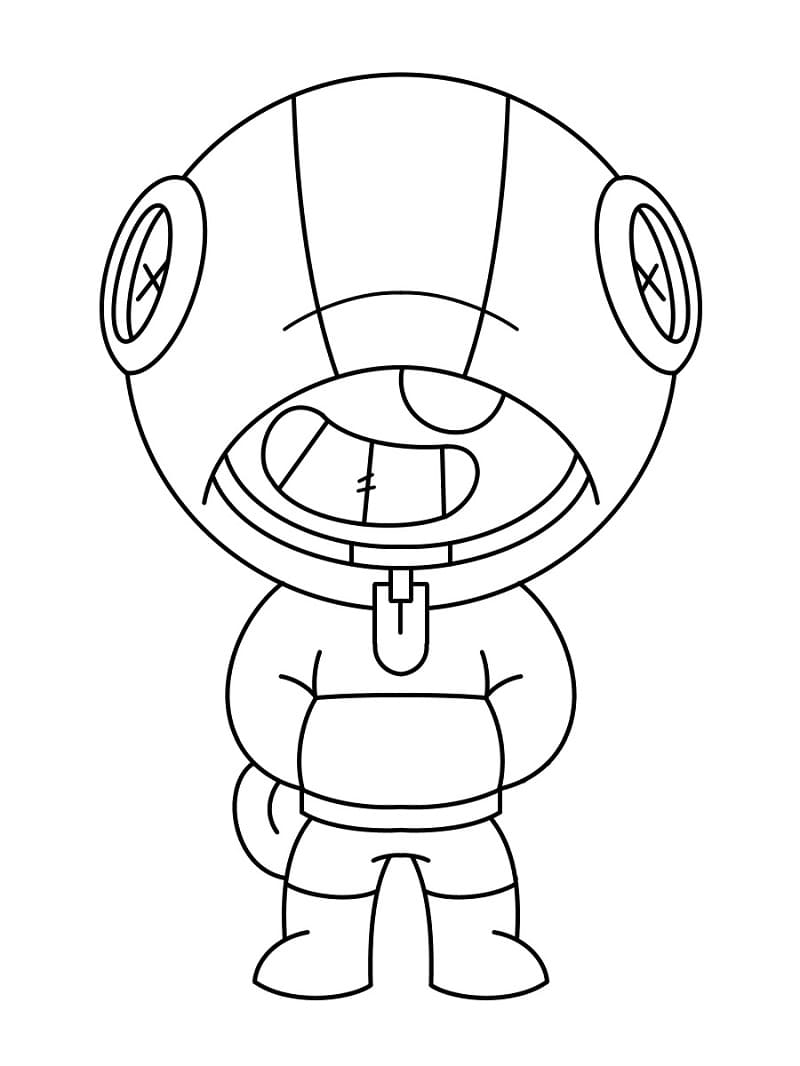 Dibujo gratuito Brawl Stars #175478 de la coleccion Videojuegos para imprimir